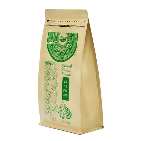 Cà Phê Hữu Cơ V.Mona - Rang Xay 500g
