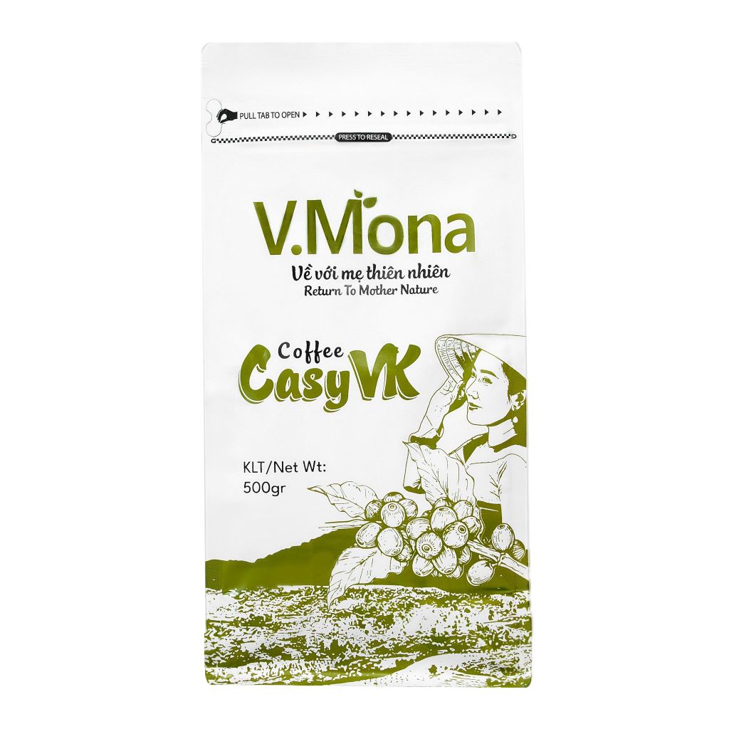 Cà Phê Hữu Cơ V.Mona - Casy VK 500g