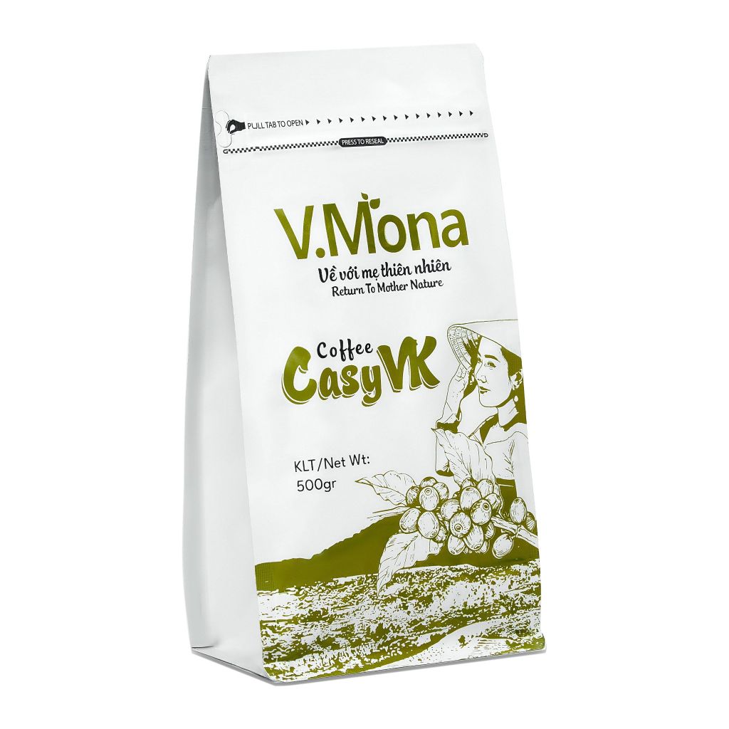 Cà Phê Hữu Cơ V.Mona - Casy VK 500g