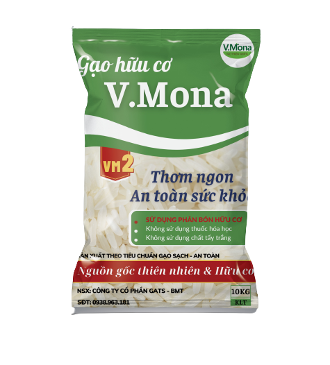Gạo Hữu Cơ V.Mona 5KG - VM02