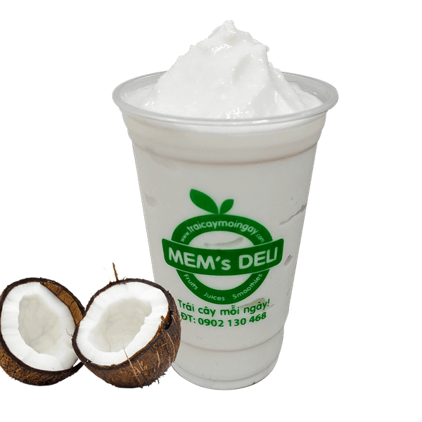  Sinh Tố Dừa (Coconut Smoothie) 