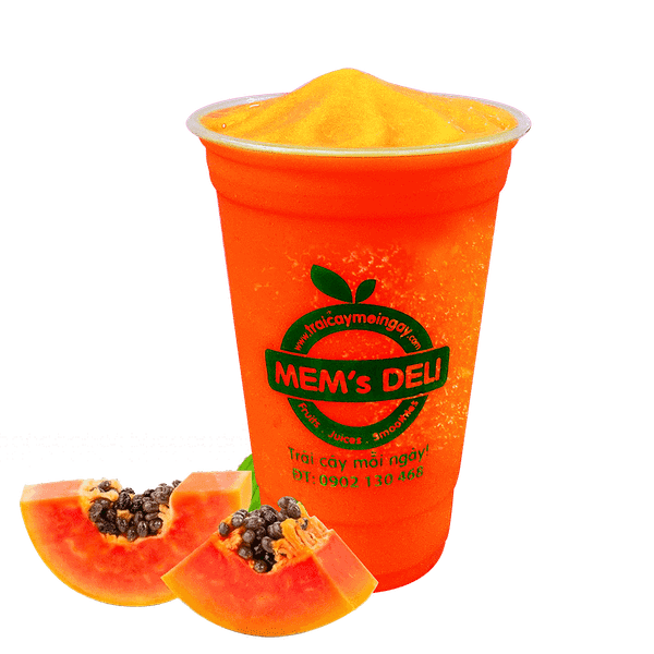  Sinh Tố Đu Đủ (Papaya Smoothie) 