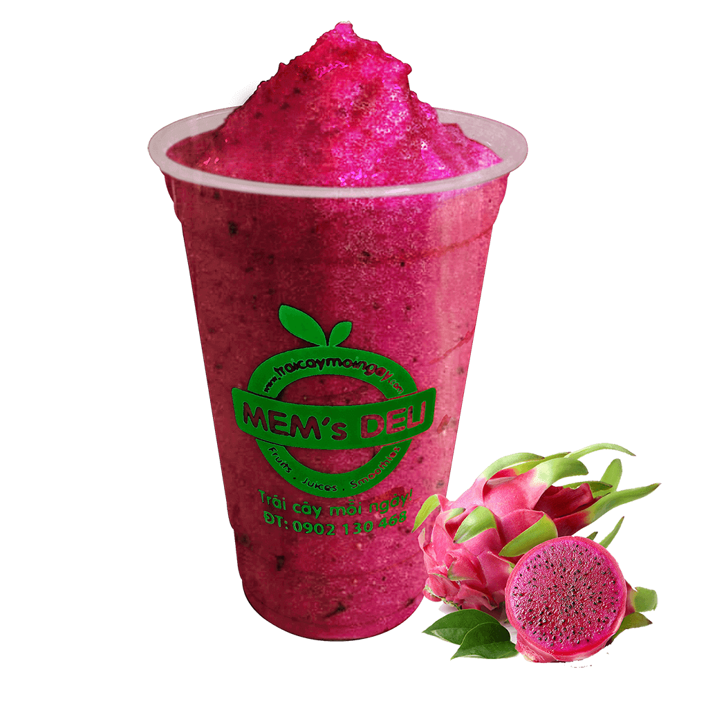  Sinh tố thanh long (Dragon fruit smoothie) 