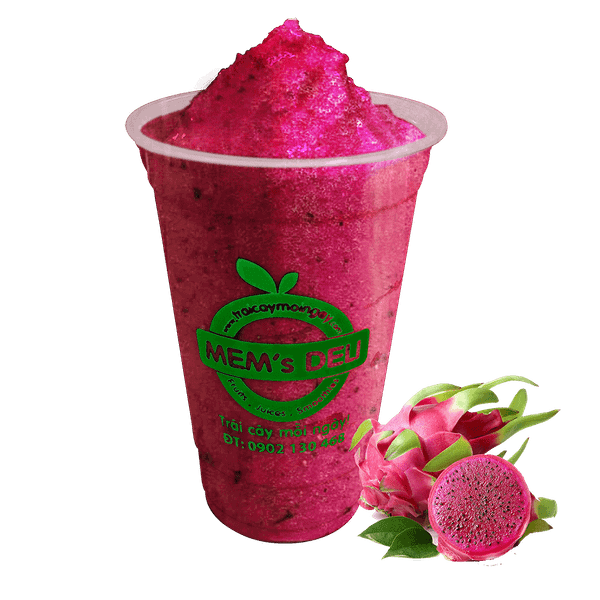  Sinh Tố Thanh Long (Dragon Fruit Smoothie) 