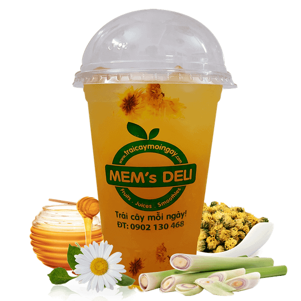  Trà Hoa Cúc Sả Mật Ong 