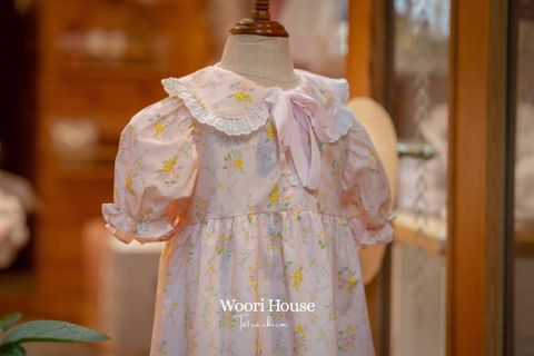 AR Váy Amelin hoa nhí cổ sen