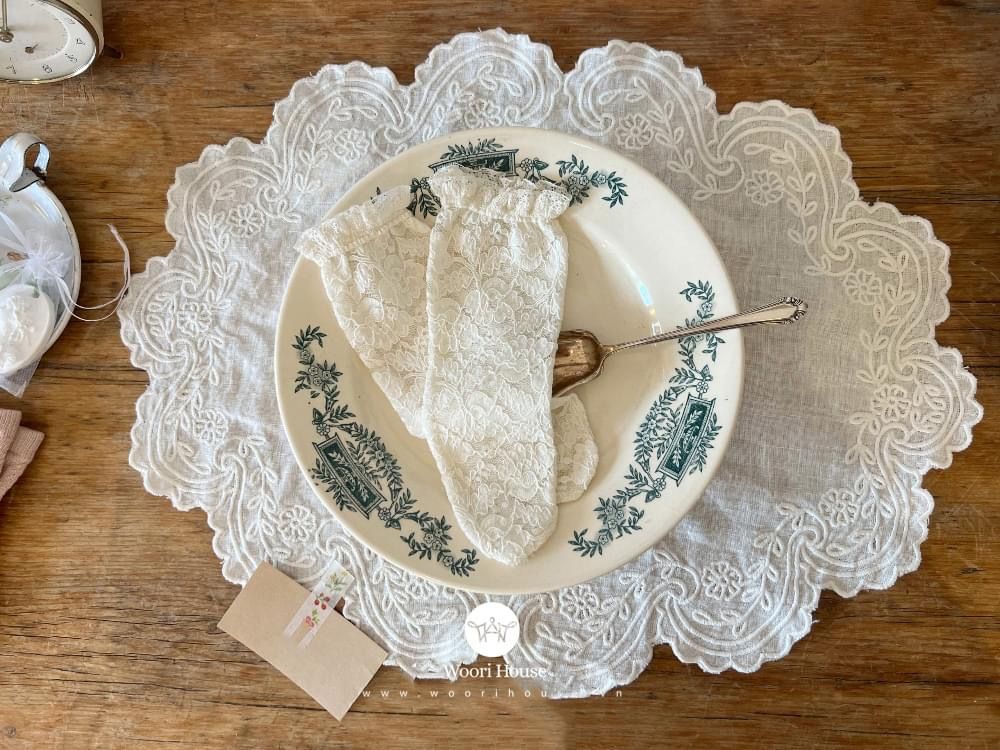 HBB Tất ren Mesh Lace
