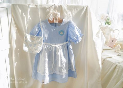 AR - Váy Romantic Blue liền yếm