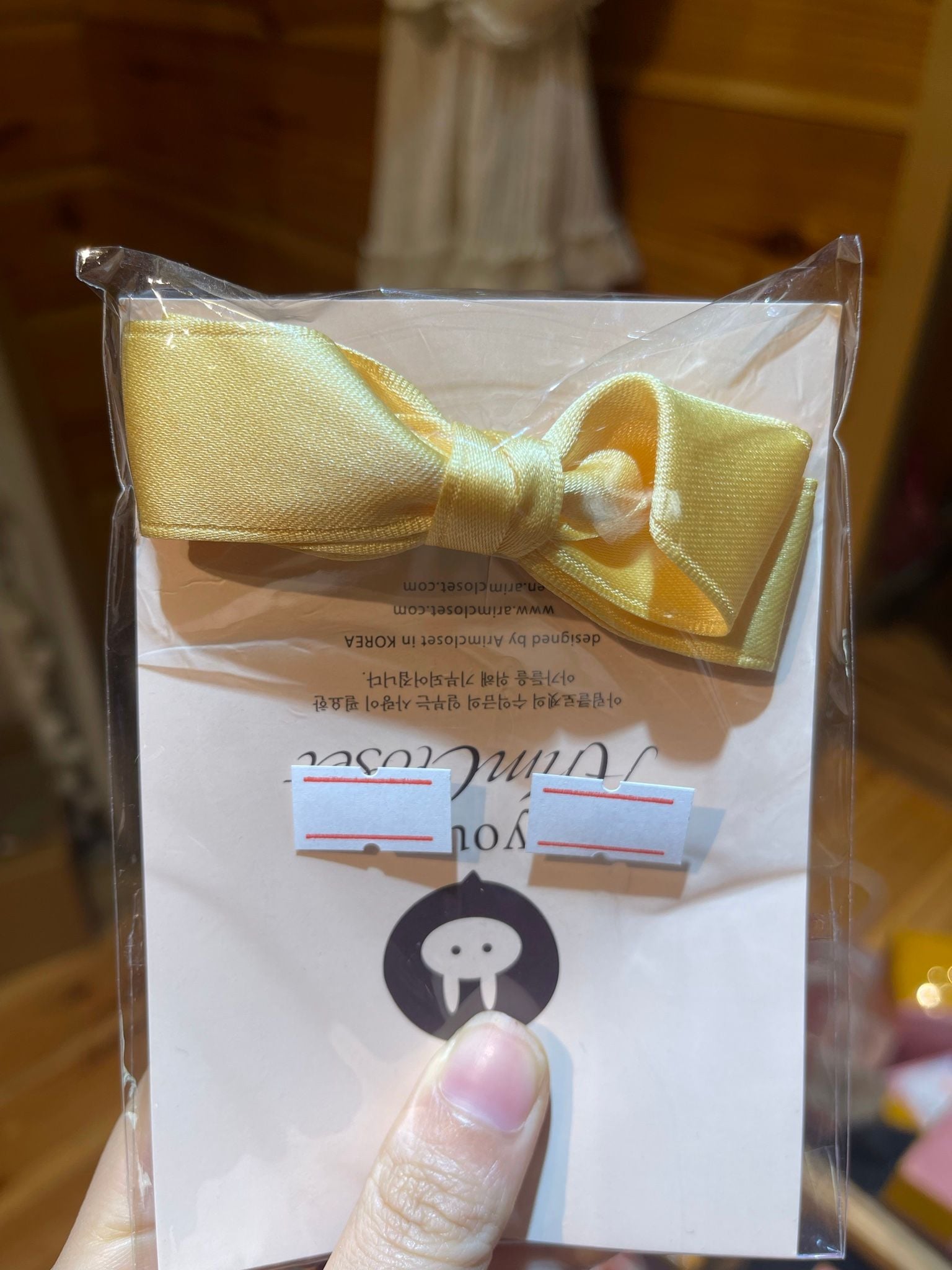 AR - Cặp Volum nơ lụa