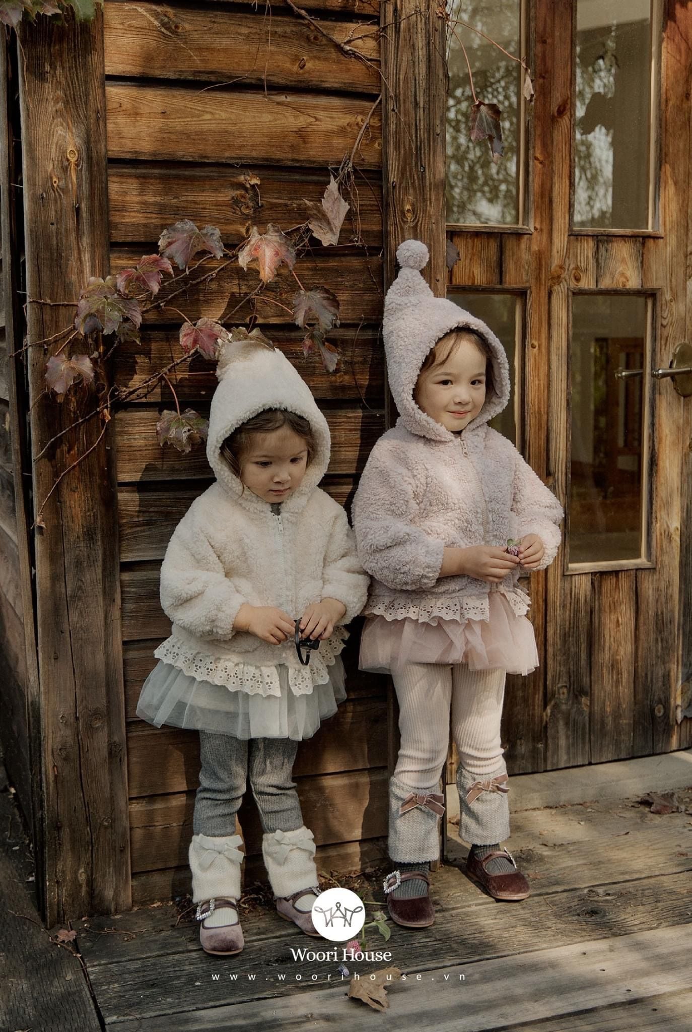 FL - Áo khoác lông cừu Audry Hoodie Special