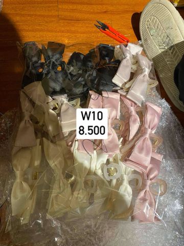 AM- W10 Kẹp càng cua nơ lụa