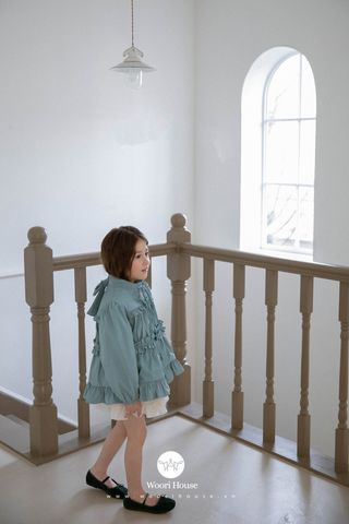 NN - Áo khoác Ribbon viền nhún