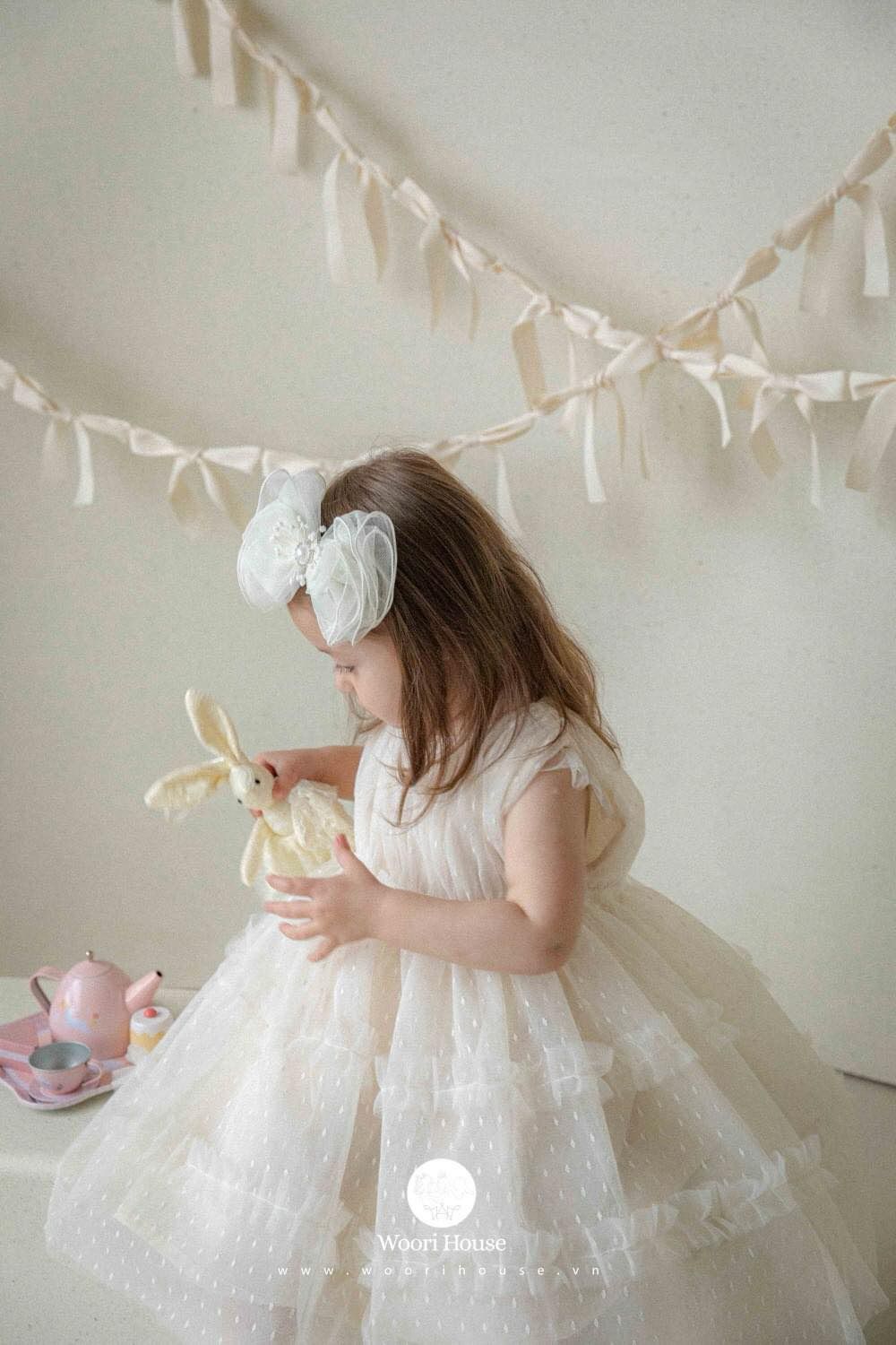 HBB Turban Pearl nơ đính ngọc