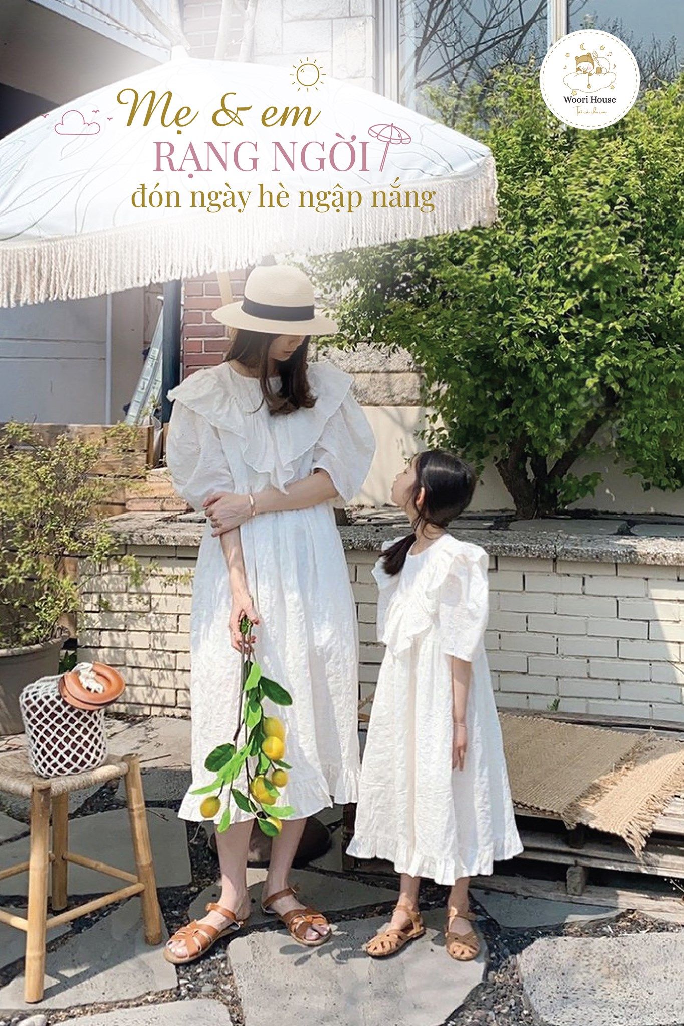 Váy Balina thêu hoa nhí MOM