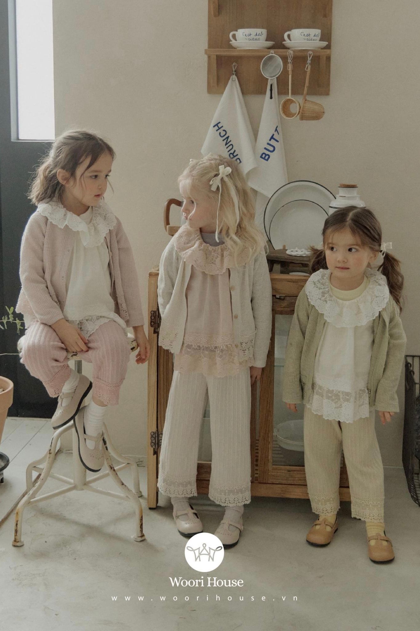 FL Áo Cardigan Suri