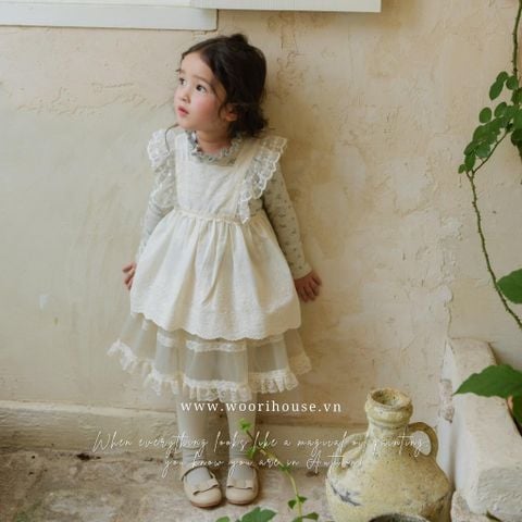 FL - Yếm Serna cotton thêu ren