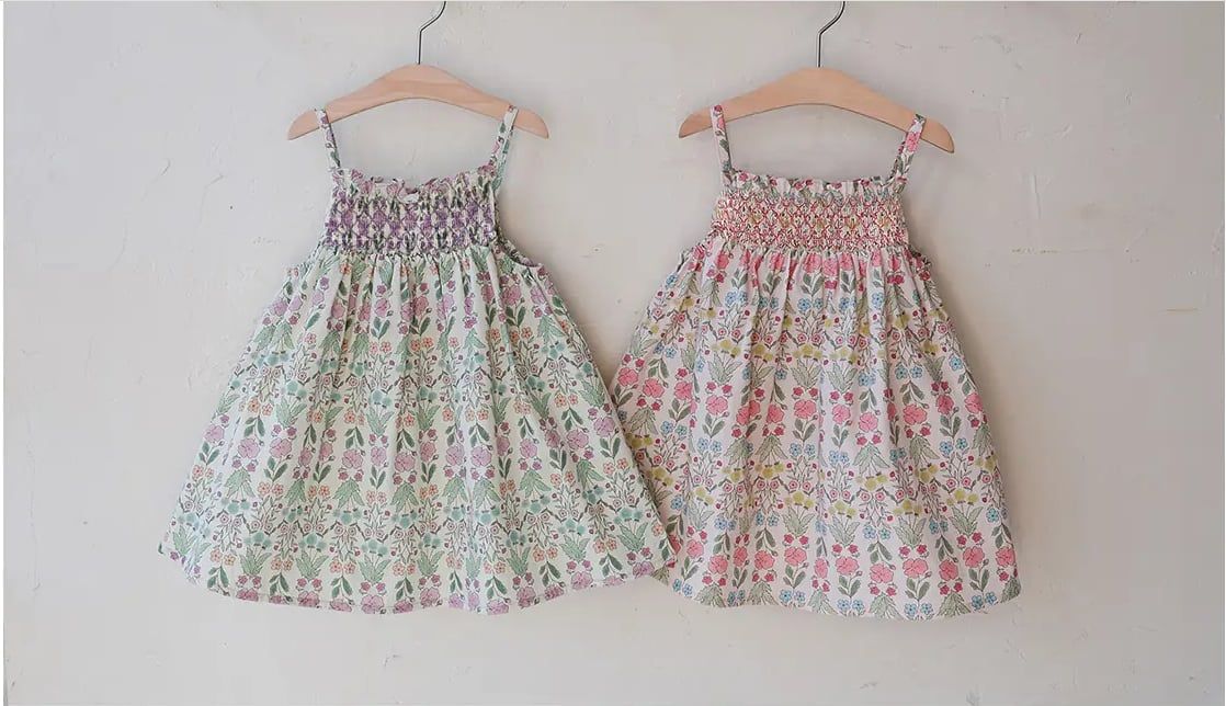 FL - Váy Summer Bety hai dây hoa nhí