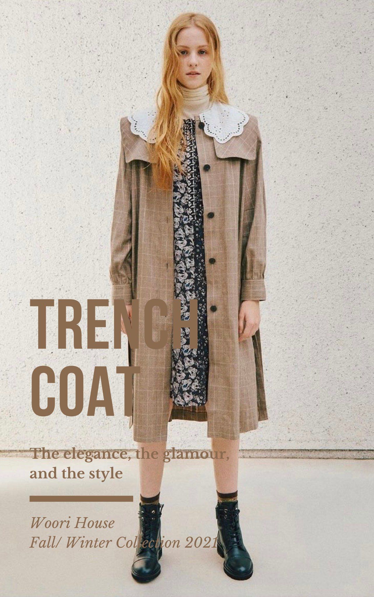 MOM Áo Trench Coat Andrey
