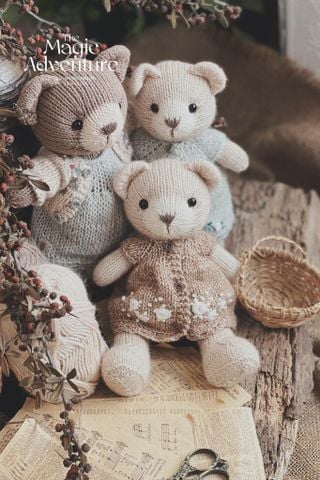 Knitting Gấu Millie Bear