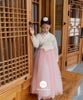Set Hanbok Daisy thêu lụa đính ngọc