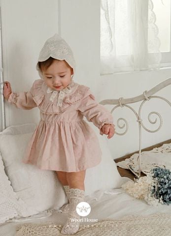 Bonnet Loha cotton thêu ren