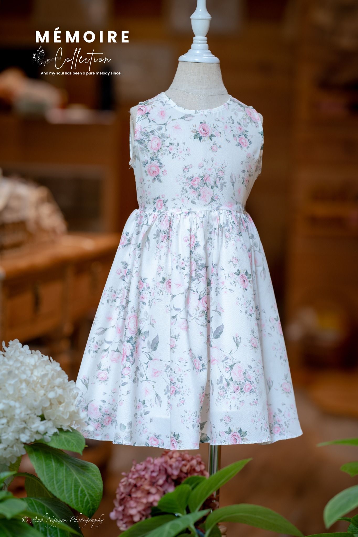 EC Váy Garden hoa nhí xát nách