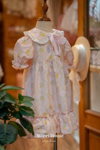 AR Váy Amelin hoa nhí cổ sen