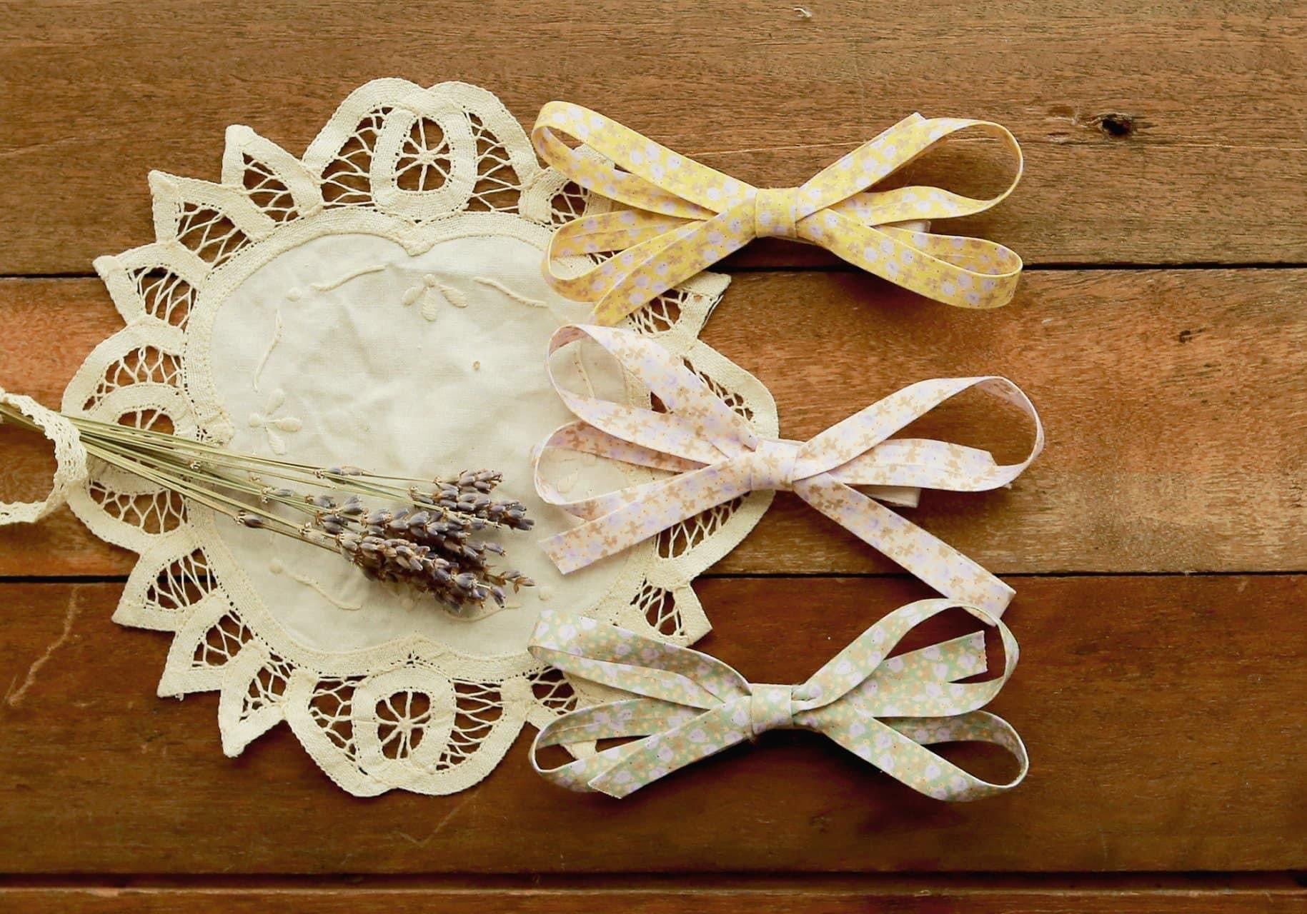 FL Cặp nơ hoa nhí  Shine