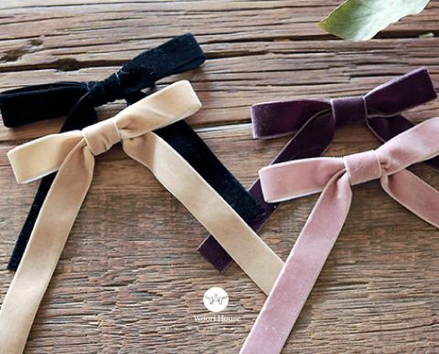 FL - Cặp nhung Diel nơ dài