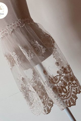 EC - Yếm Ren Emma Dây Hồng