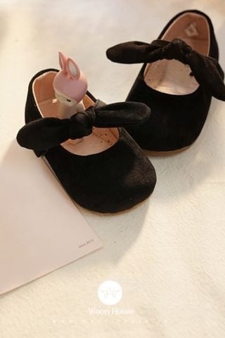 Giày Velvet Ribbon nhung