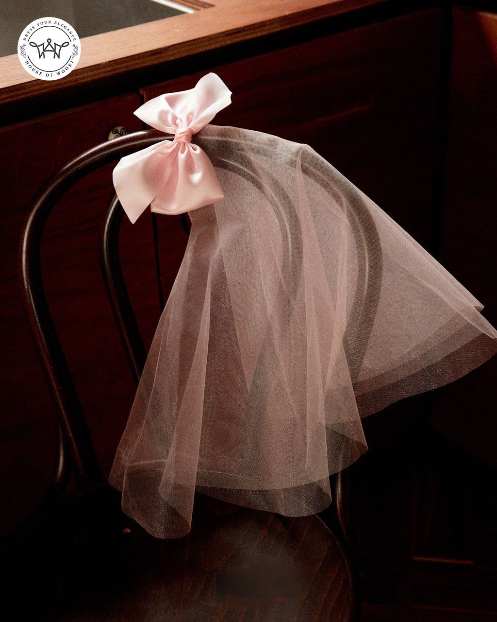 Bờm nơ voan Petit Veil