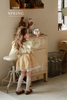 Chân váy cotton Charmant gấu ren