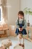 Áo Sandy Blouse cổ ren bèo hoa nhí