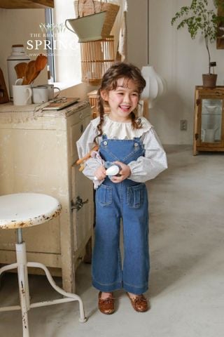 Quần yếm denim Coco