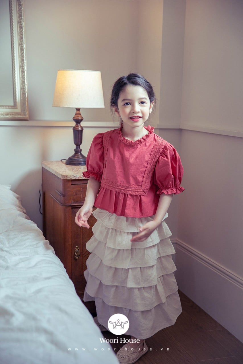 NN Áo Belle phối ren