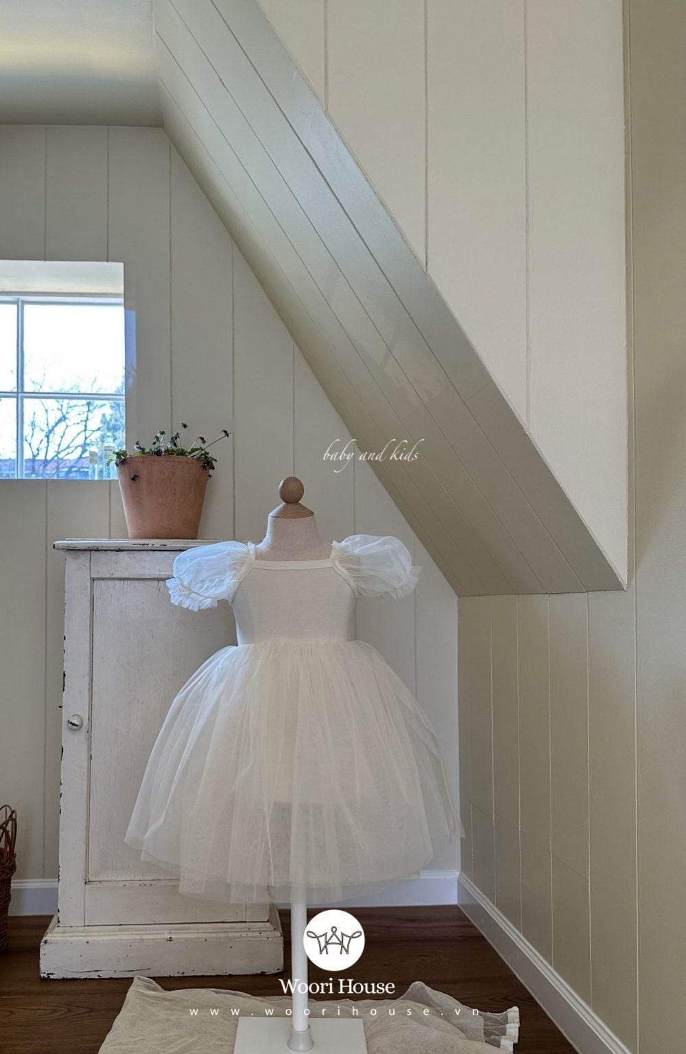 Váy Luana voan bồng