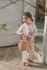 FL Áo khoác cardigan Cresson gấu ren