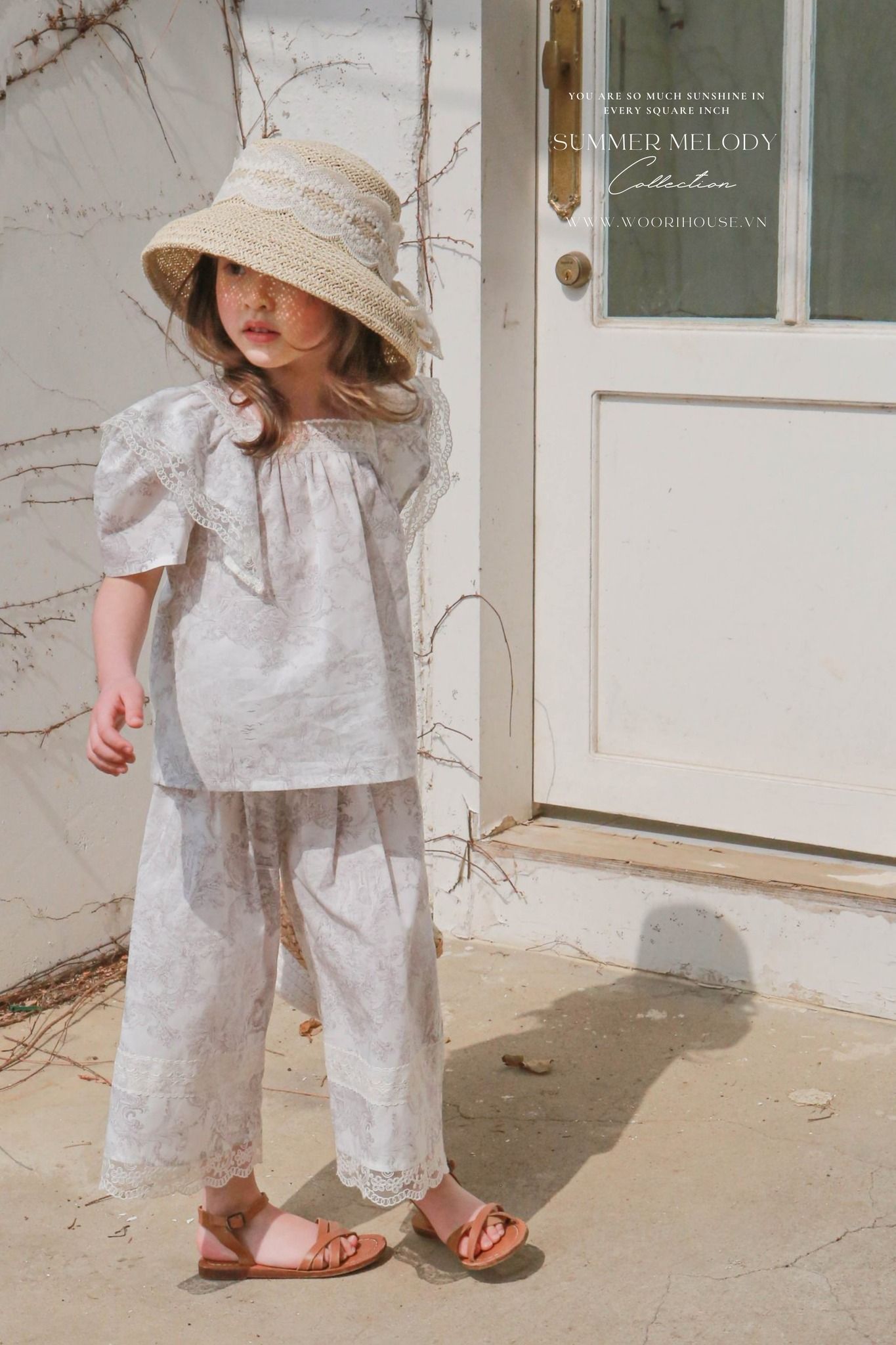 FL Áo Holly bèo vai