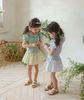 FL - Áo thun Aurora kẻ gingham cổ bèo