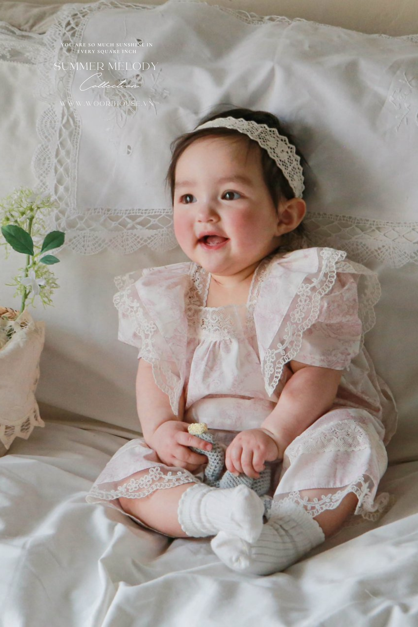 FL Áo Holly bèo vai Bebe