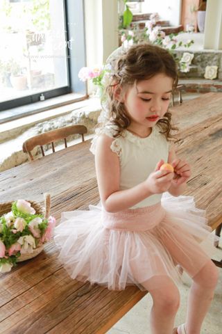 FL Áo Lapin cổ bèo ren