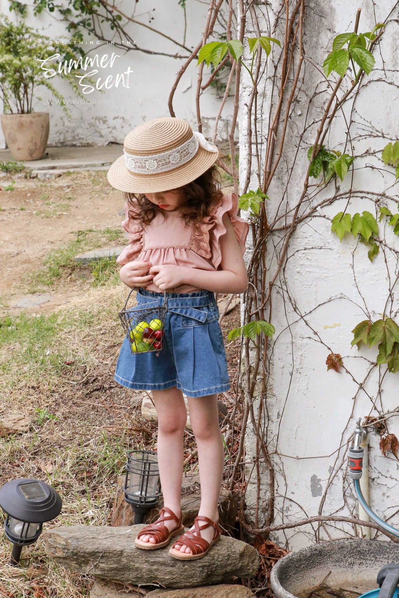 FL Quần sooc Irene Denim