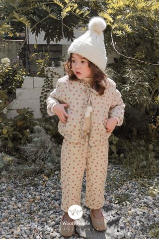 Áo Daisy trần bông hoa nhí