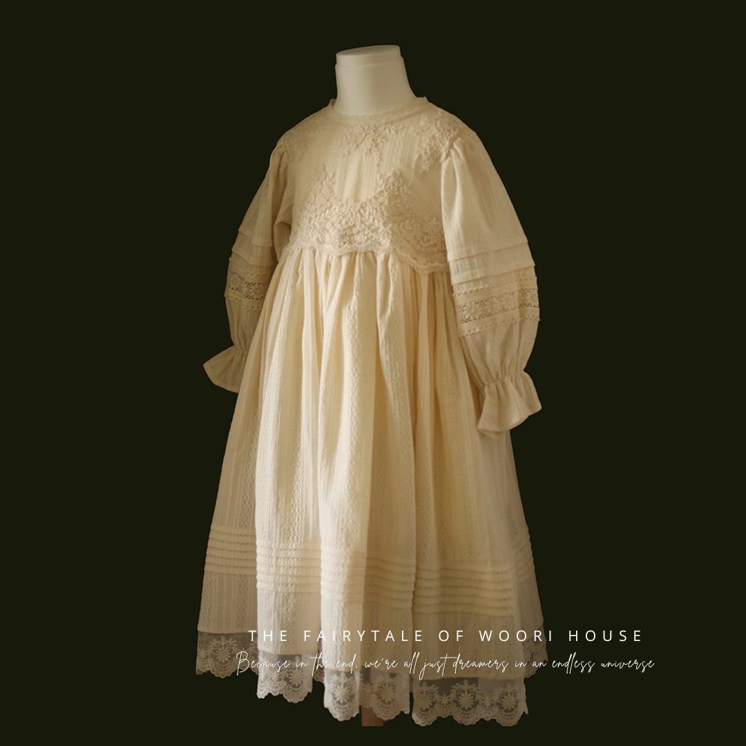 LC Váy Aiden dệt gân ren