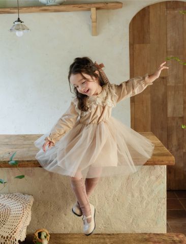 FL - Váy Claudel voan bồng