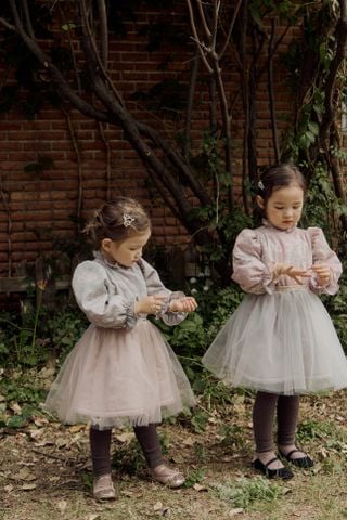 FL - Váy Jeanne voan bồng