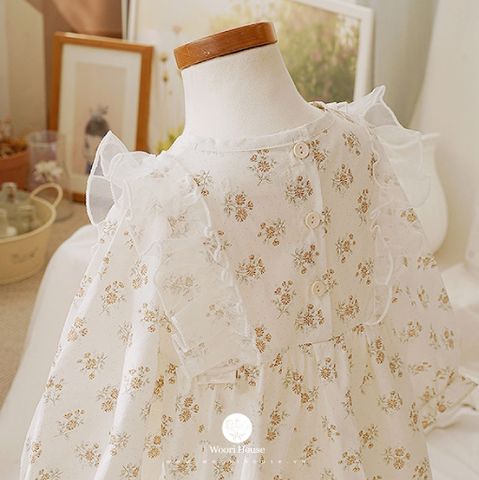 AR-Váy Pure Flower cánh tiên organza