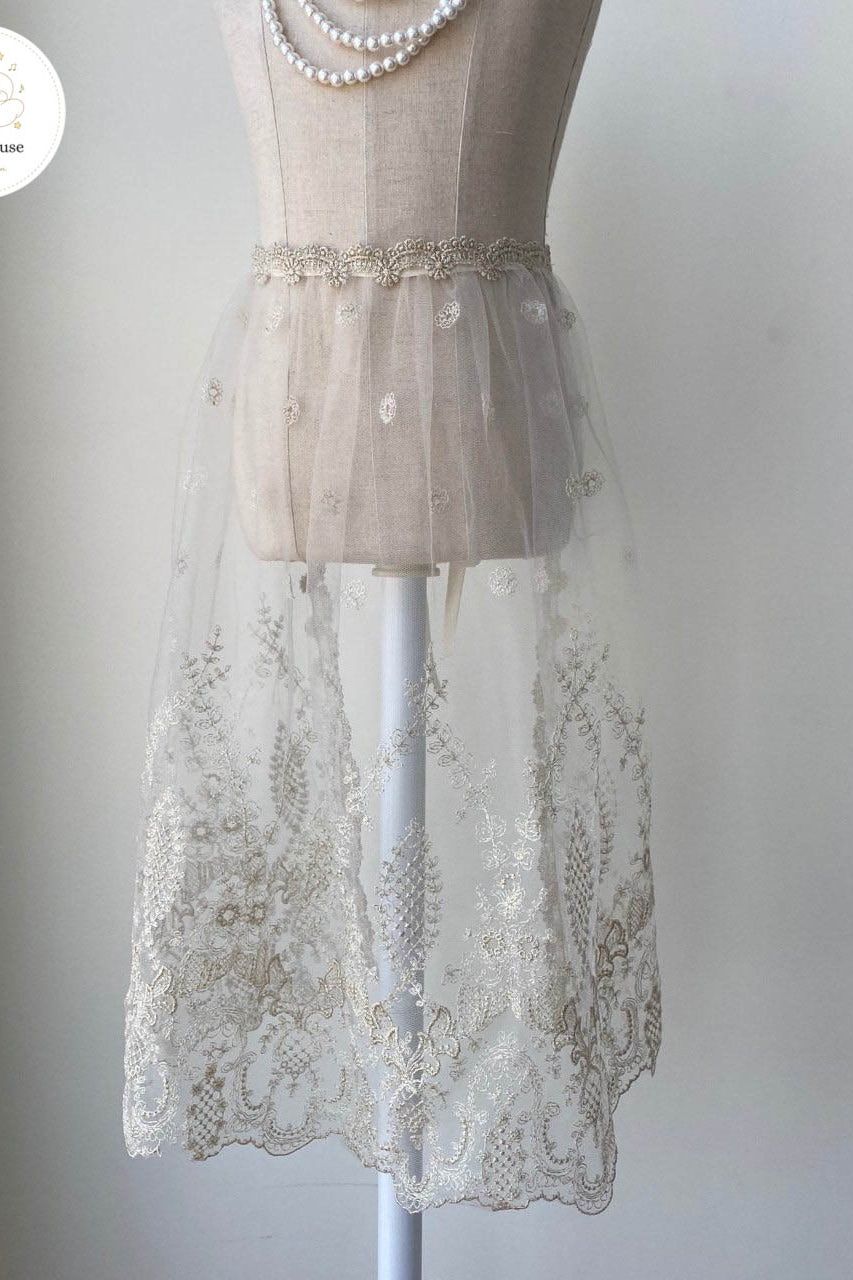 EC - Yếm Gold Blink ren ánh kim cao cấp