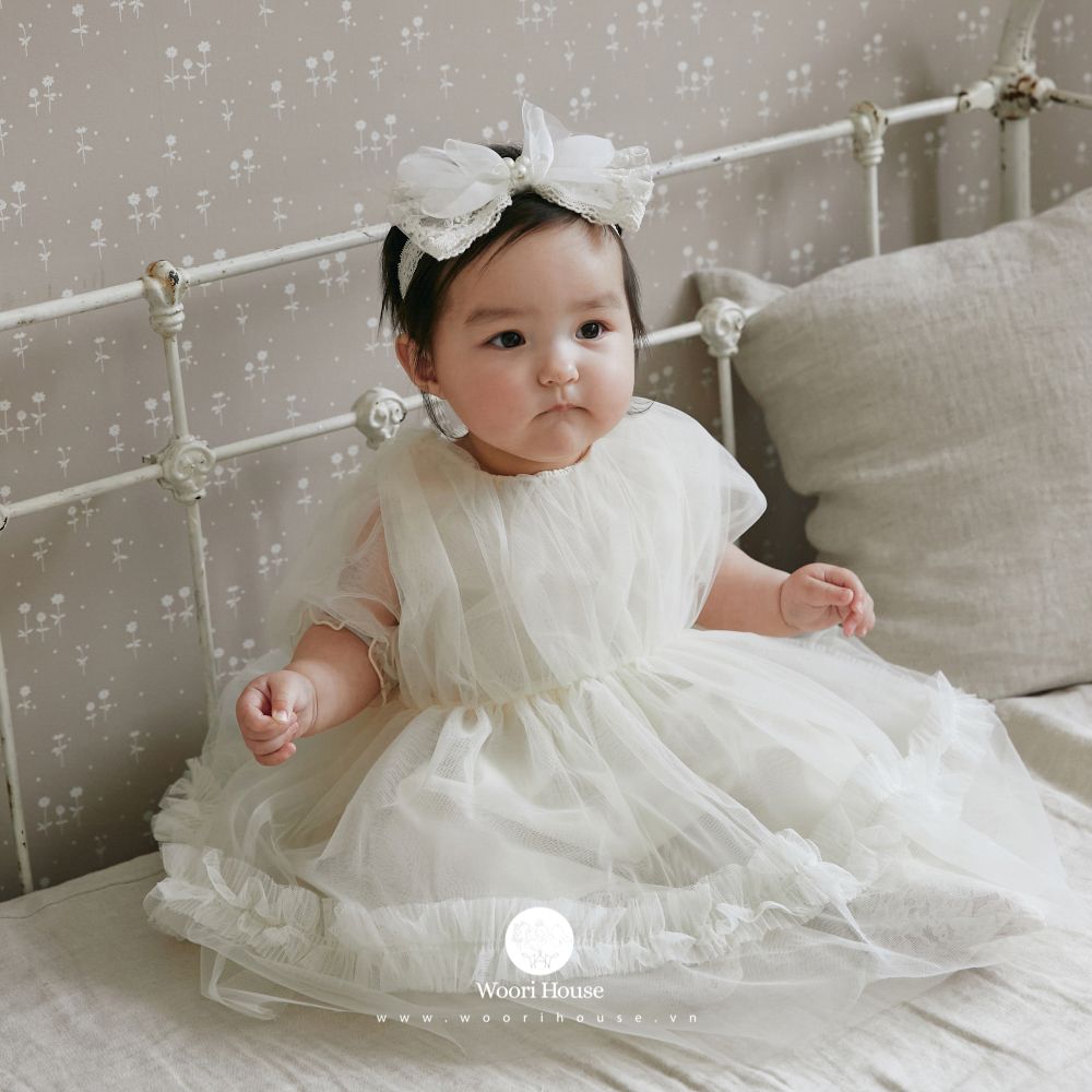 HBB Váy Lucia voan bồng